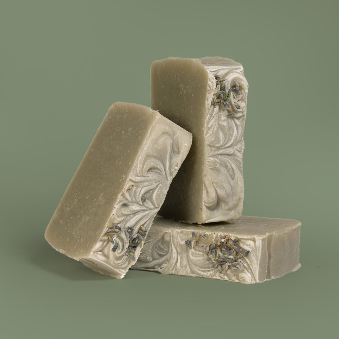 limited edition lavender and eucalyptus bar soap | herb'neden