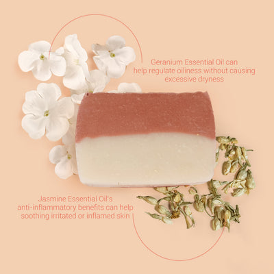 Rose Geranium & Jasmine Bar Soap