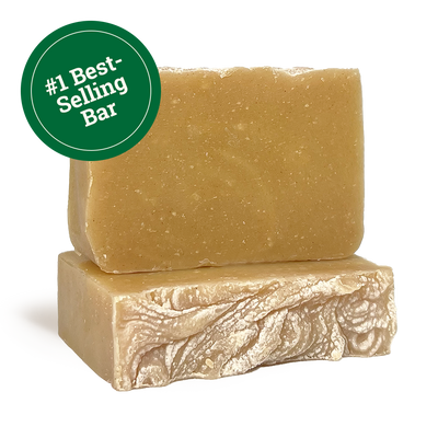 best selling all natural tea tree & turmeric bar soap | herbneden